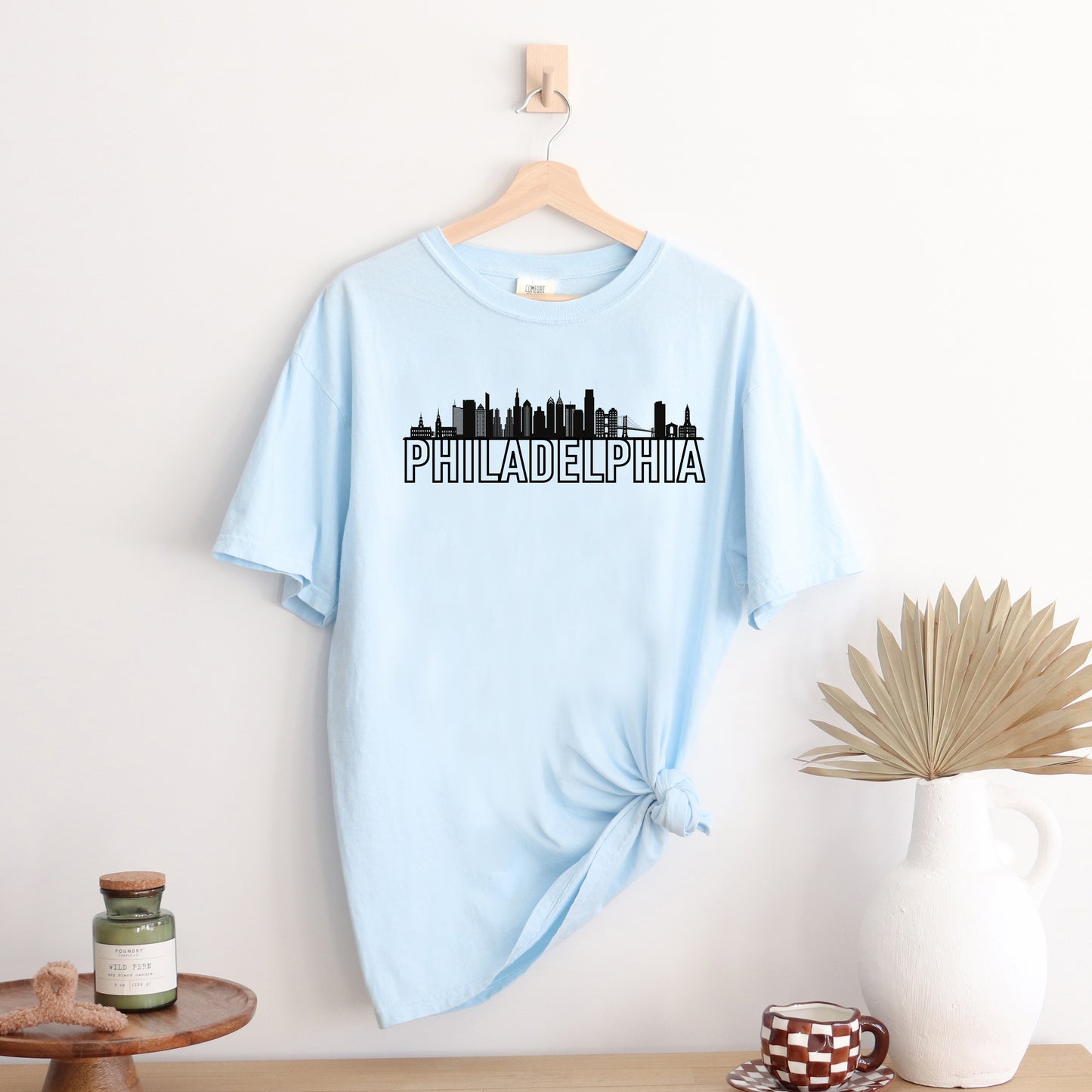 Philadelphia Buildings | Garment Dyed Tee