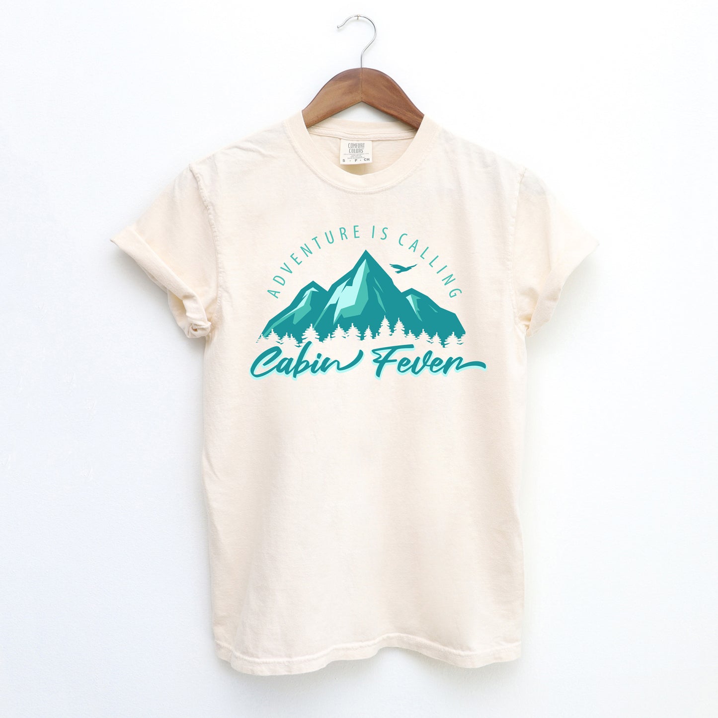 Cabin Fever Mountains | Garment Dyed Tee