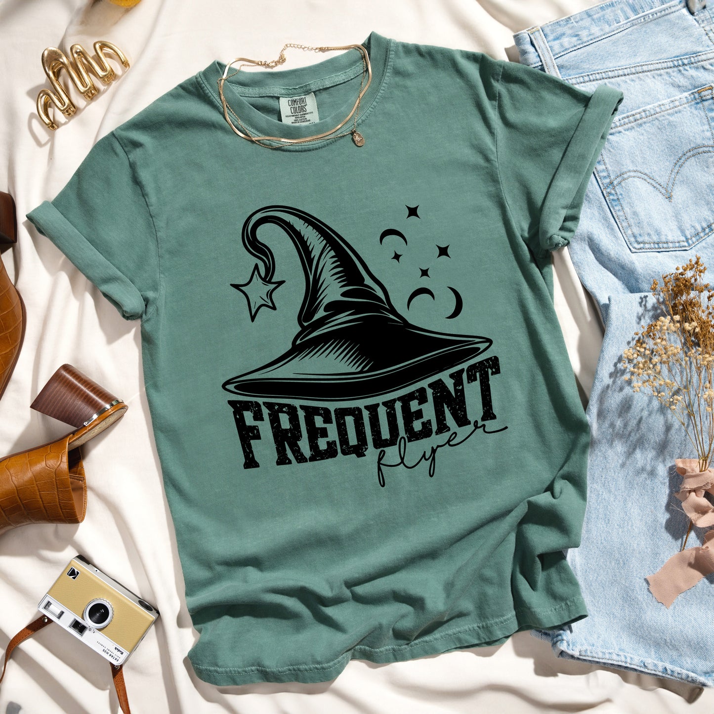 Frequent Flyer Hat | Garment Dyed Tee