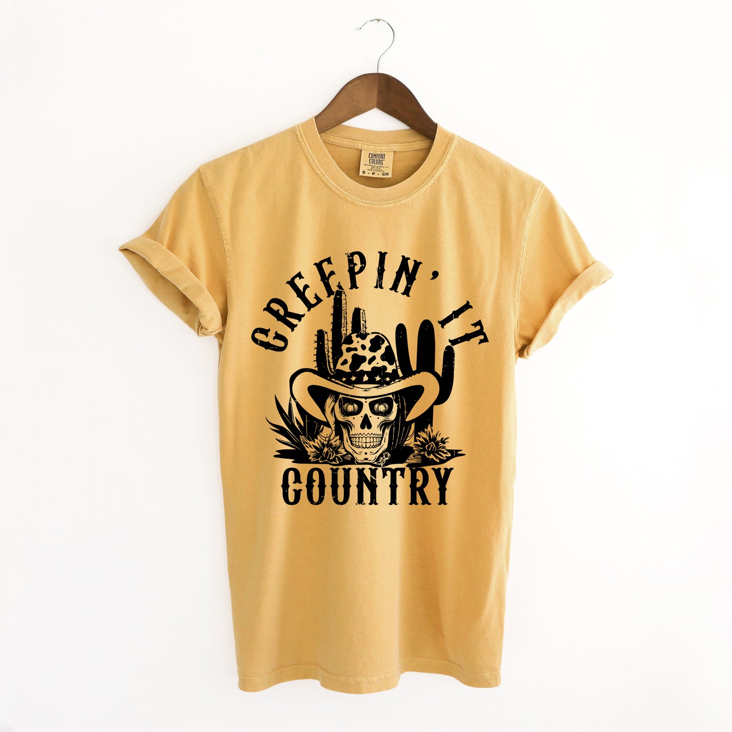 Creepin' It Country | Garment Dyed Short Sleeve Tee