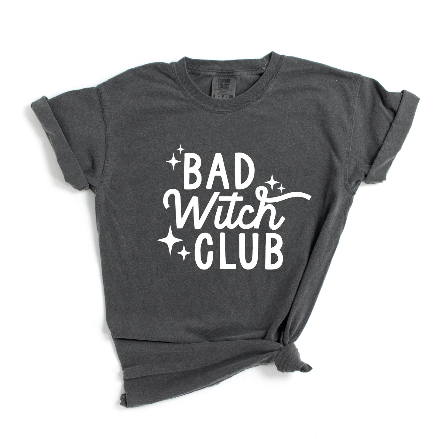 Bad Witch Club | Garment Dyed Short Sleeve Tee