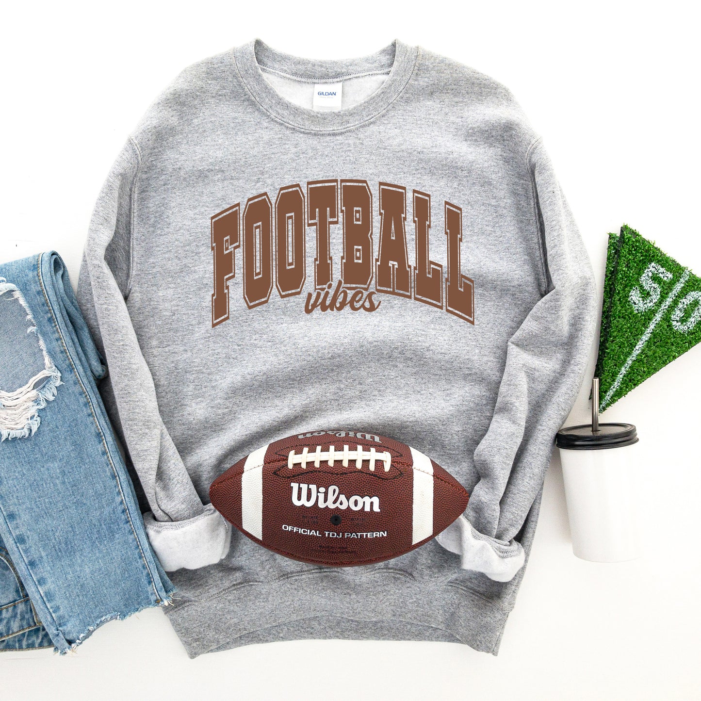 Varsity Football Vibes | Sweatshirt