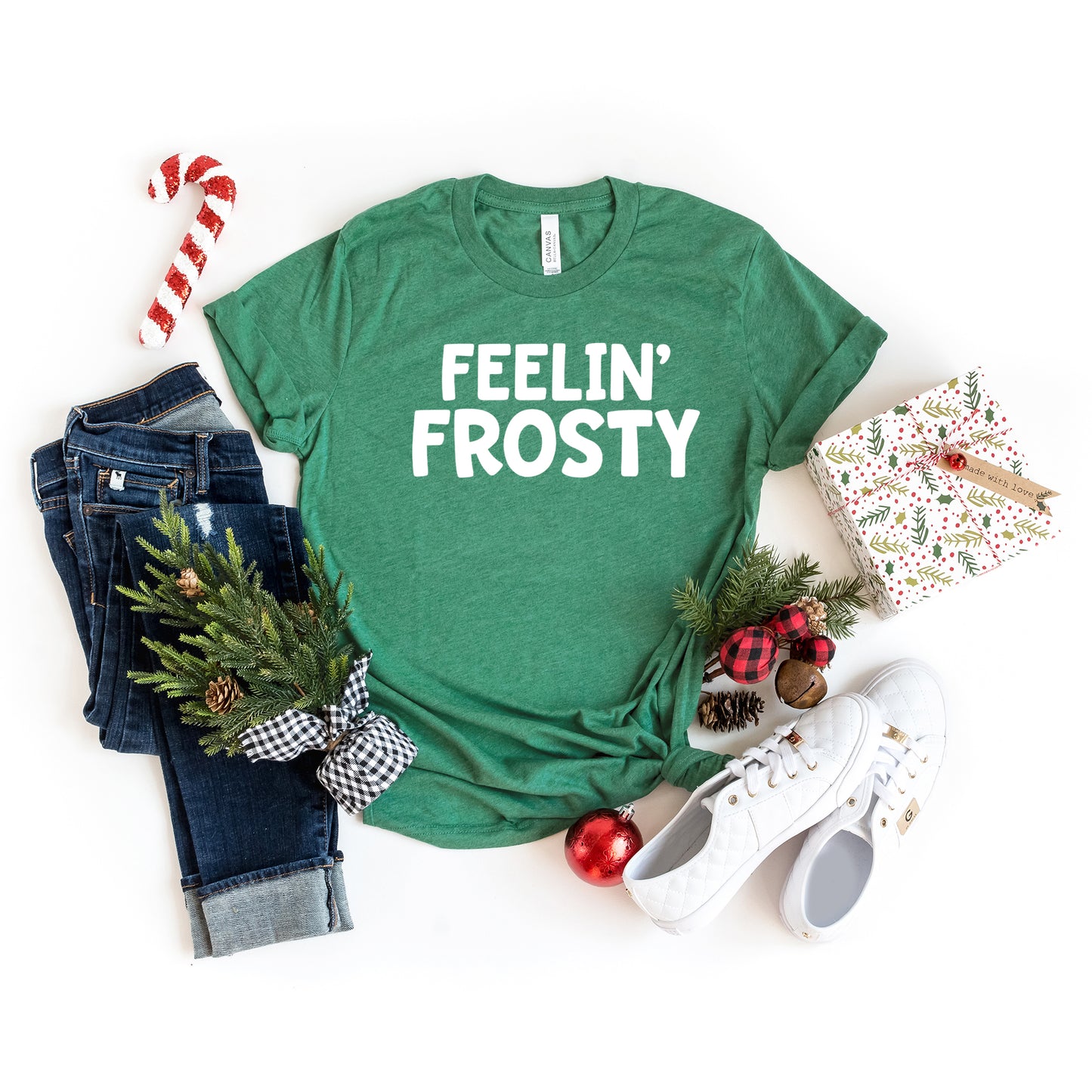 Feelin' Frosty | Short Sleeve Crew Neck