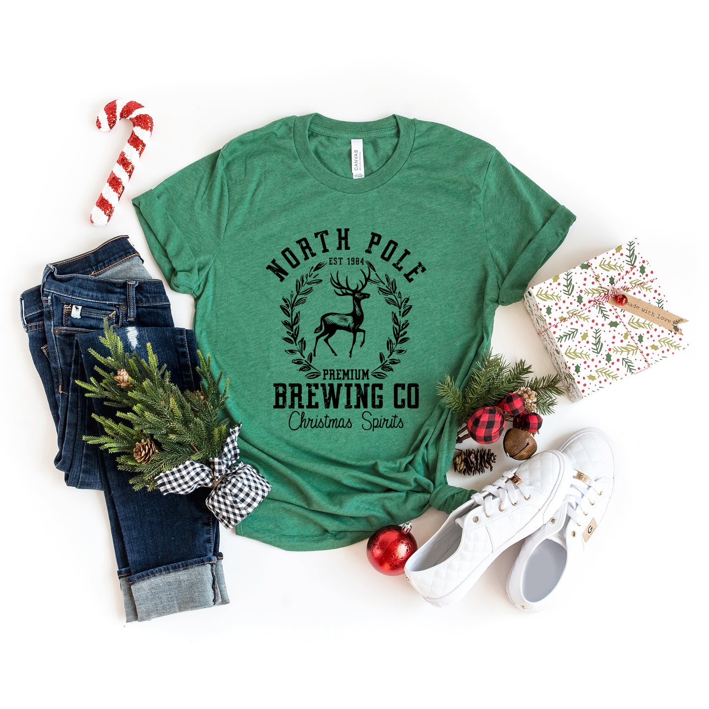 North Pole Brewing Co | Short Sleeve Crewneck