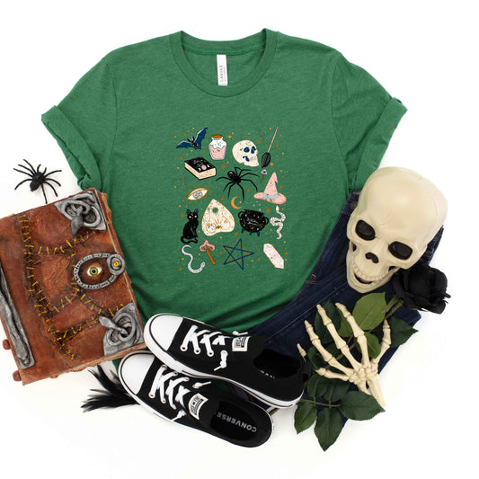 Witch Doodles | Short Sleeve Crew Neck