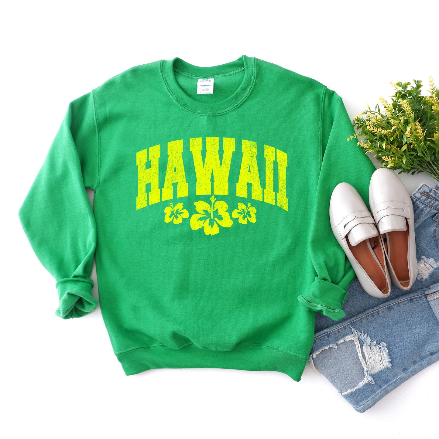 Hawaii Varsity Grunge | Sweatshirt