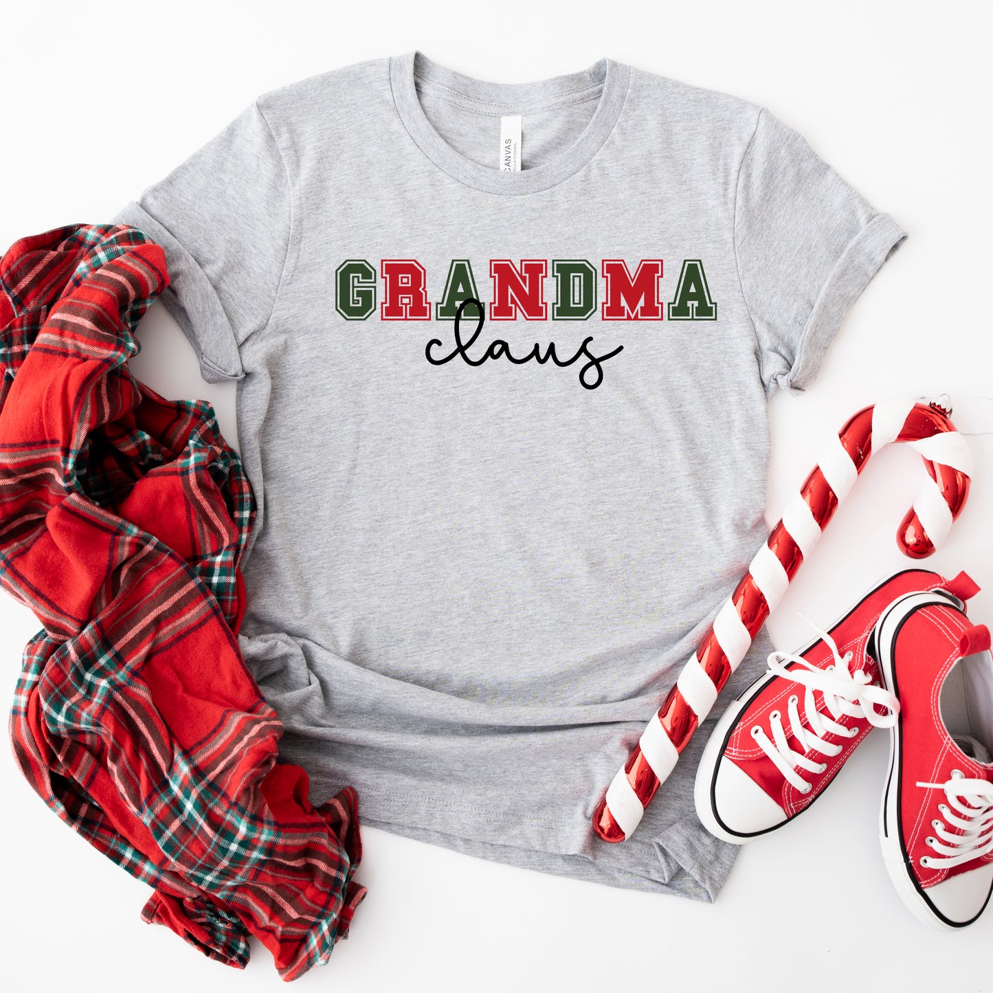 Grandma Claus | Short Sleeve Crew Neck