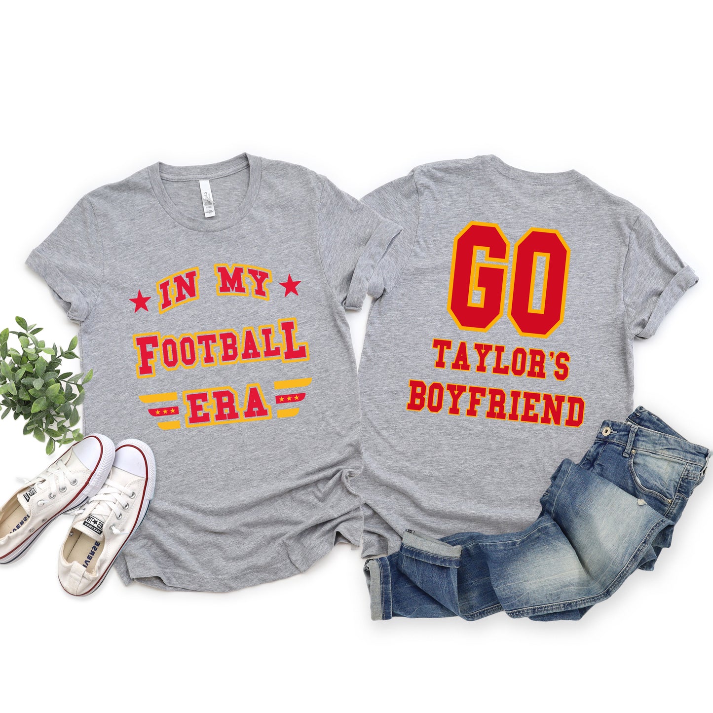 Taylor's Boyfriend Era | Front and Back Short Sleeve Crew Neck