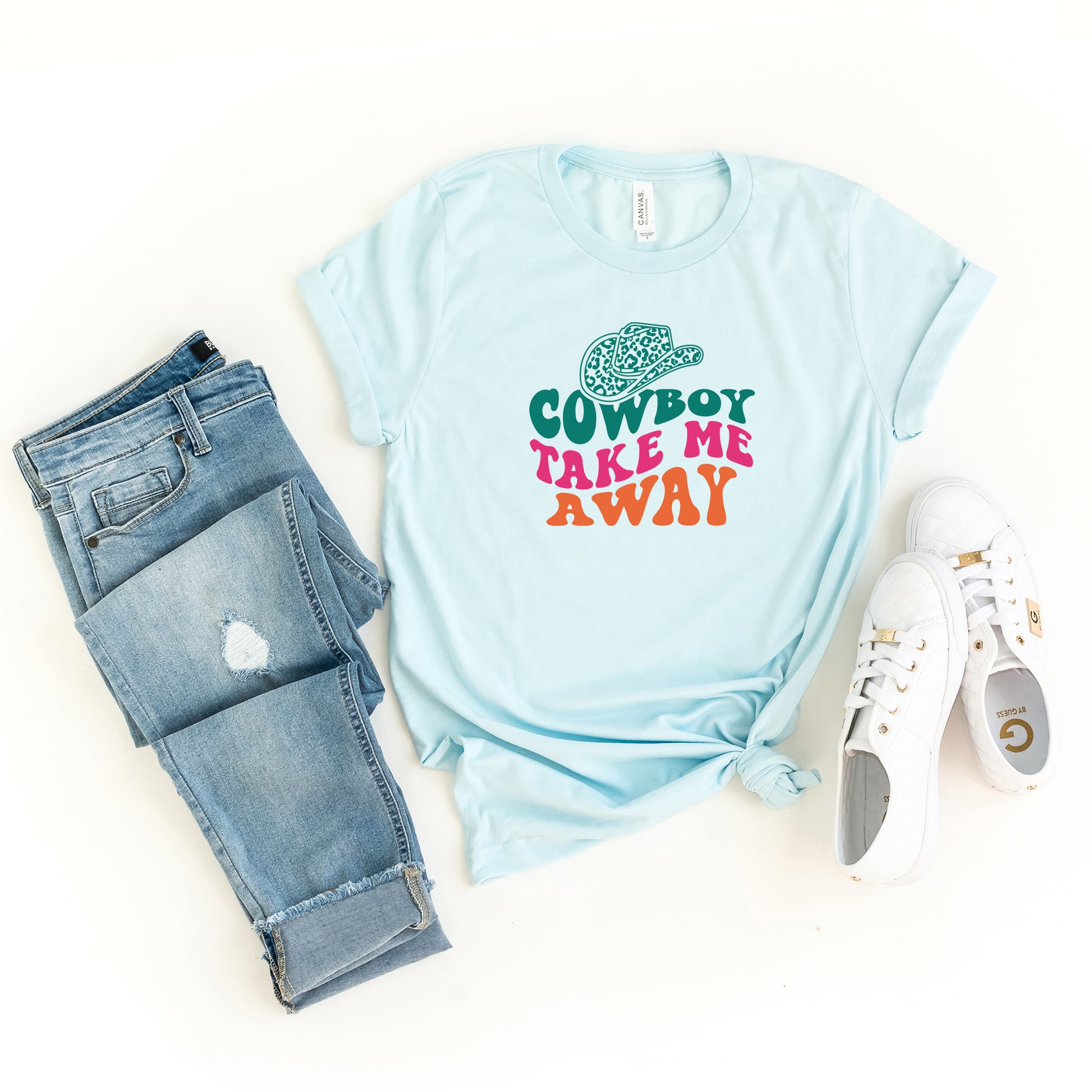 Cowboy Take Me Away Short Sleeve T-Shirt