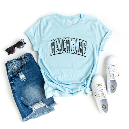 Beach Babe Varsity | Short Sleeve Graphic Tee