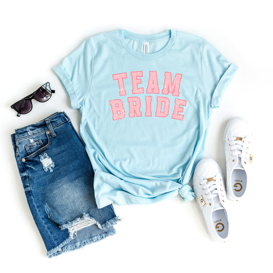 Pink Team Bride | Short Sleeve Crew Neck