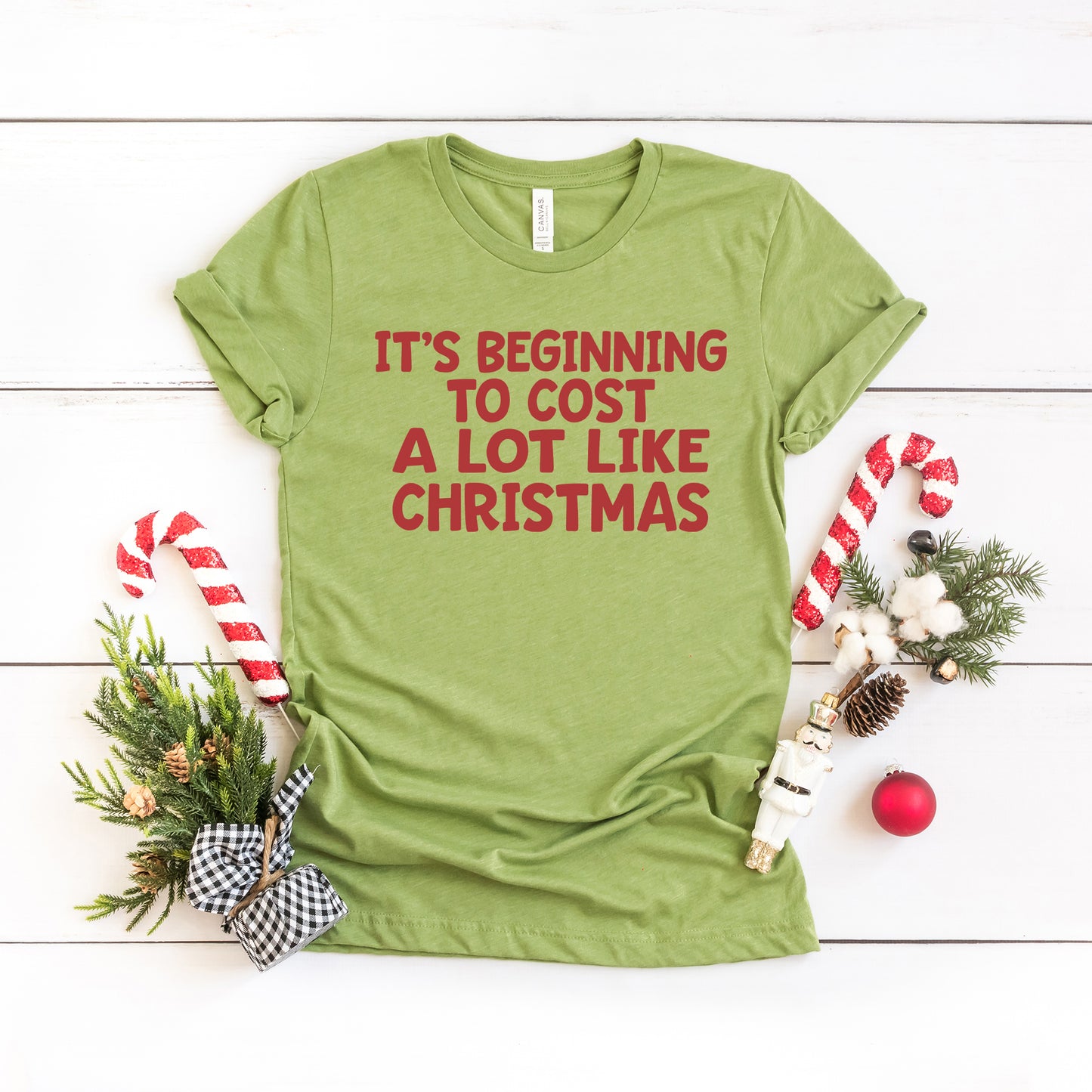 Cost Like Christmas| Short Sleeve Crew Neck