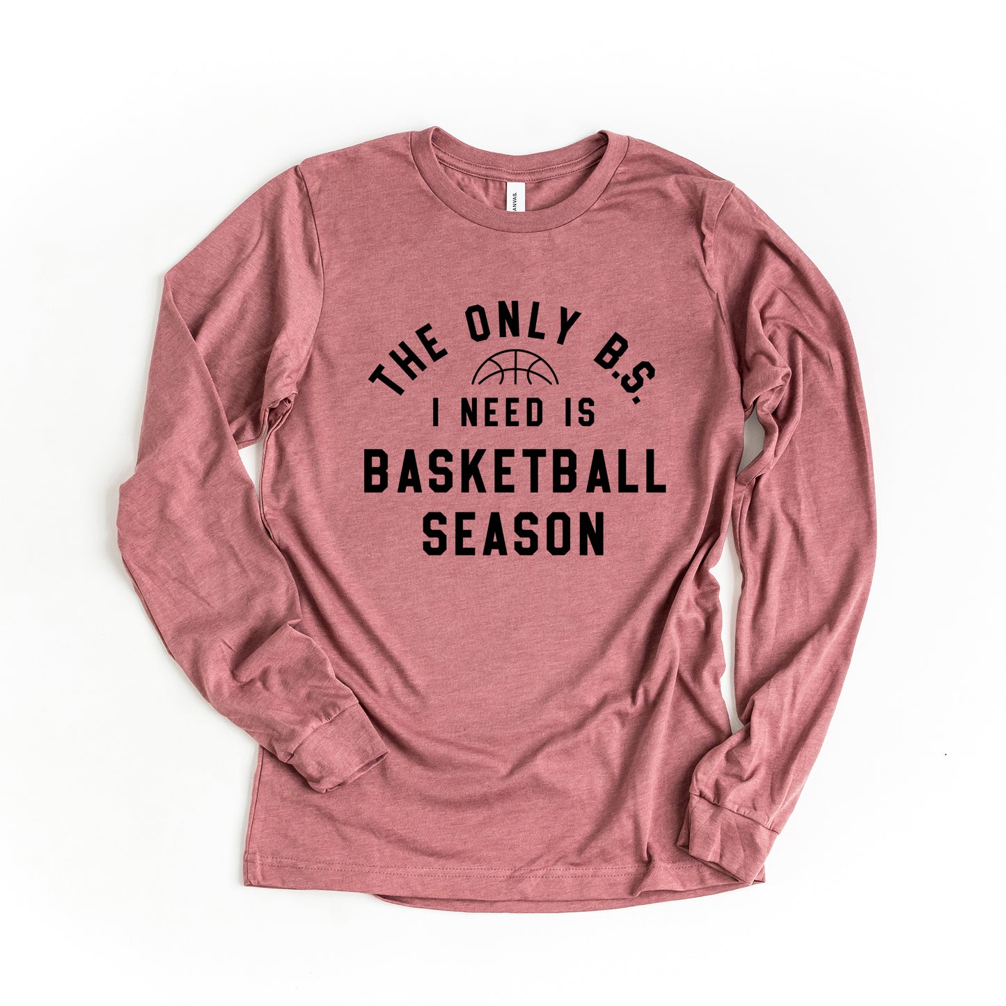 Basketball Season BS | Long Sleeve Crew Neck