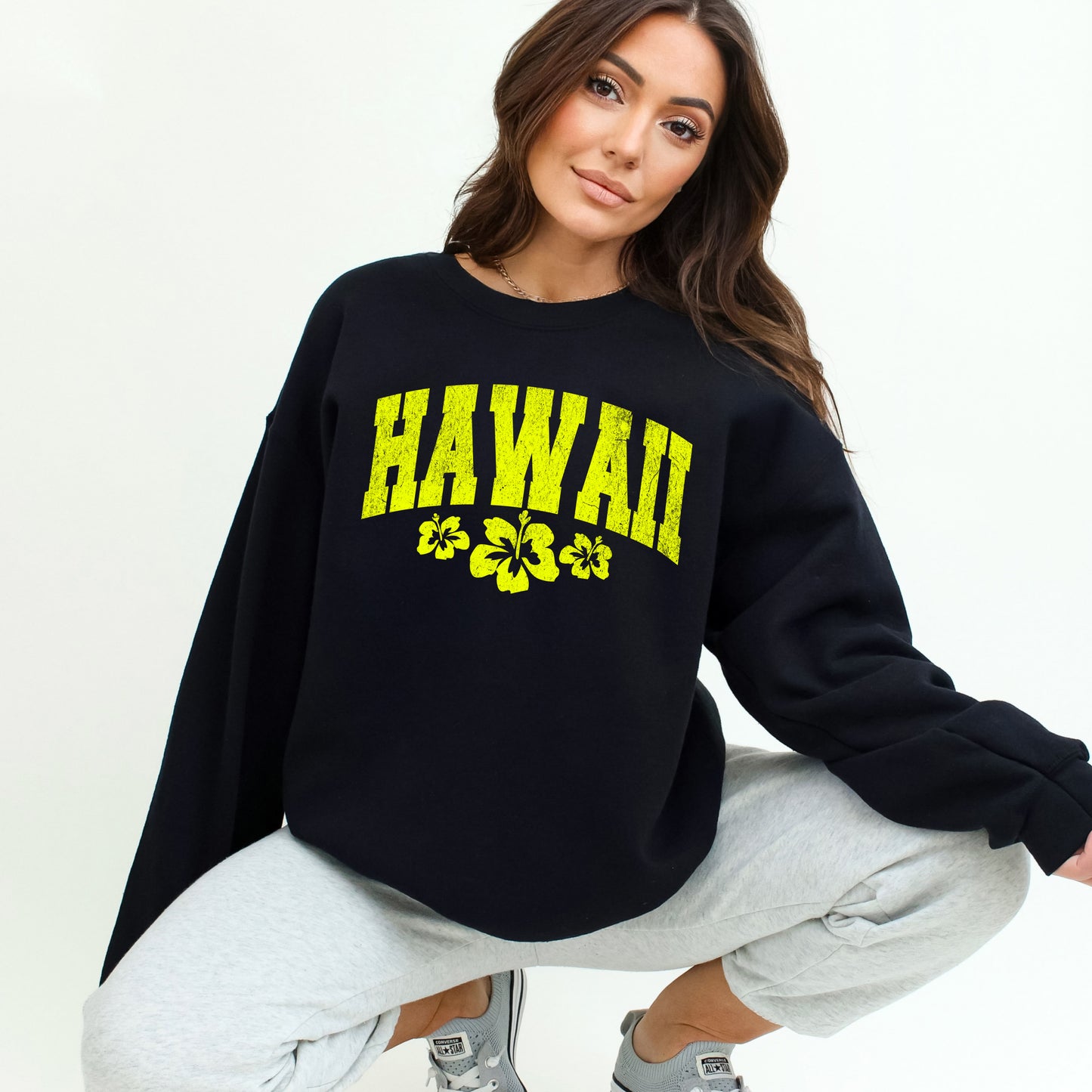 Hawaii Varsity Grunge | Sweatshirt