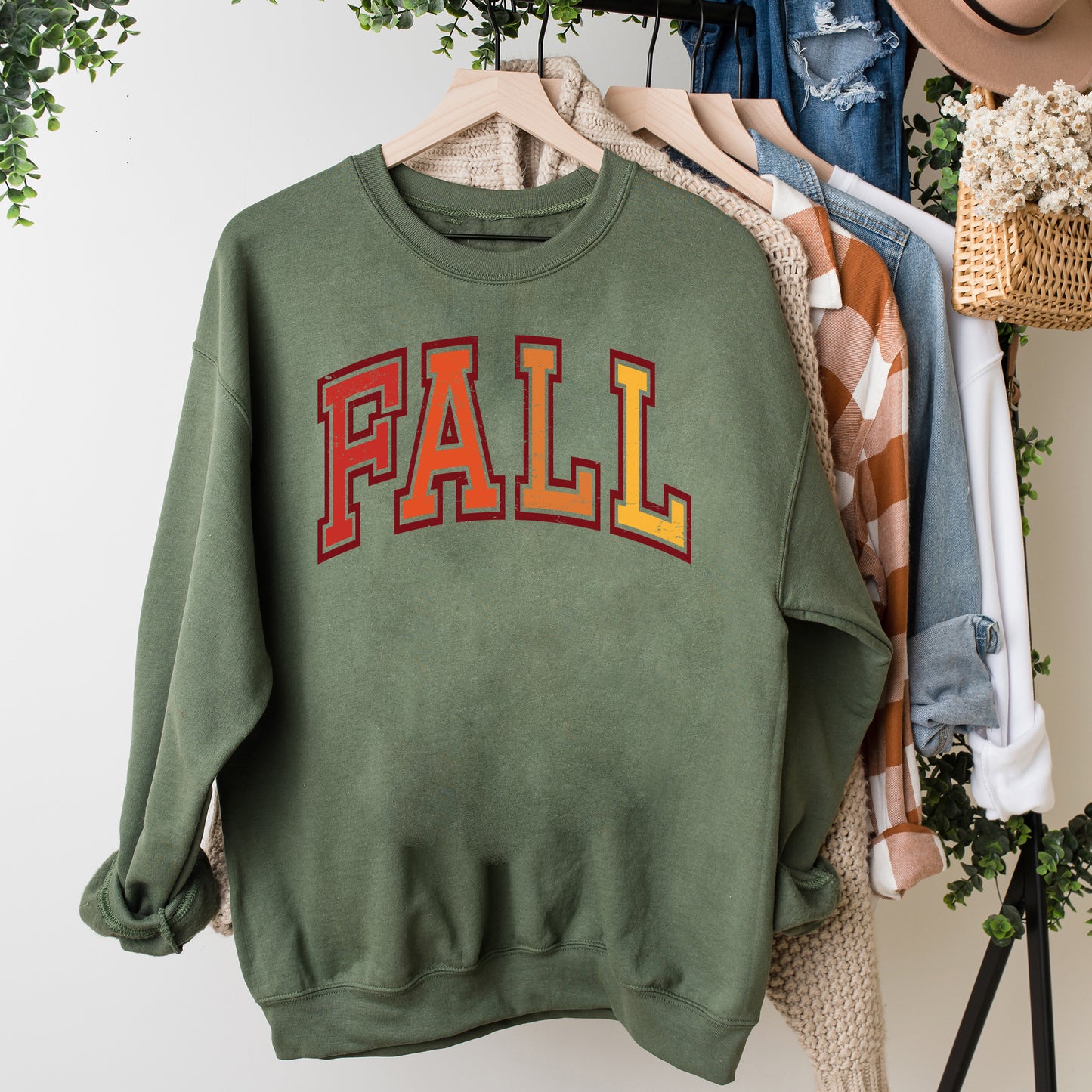 Varsity Fall Ombre | Sweatshirt