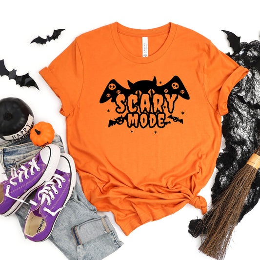 Scary Mode Bat | Short Sleeve Crew Neck