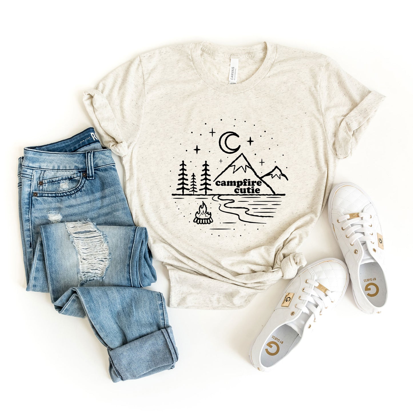 Campfire Cutie Mountains | Short Sleeve Graphic Tee