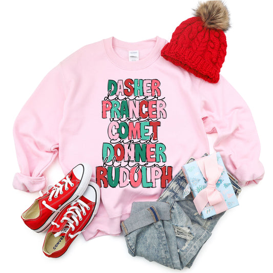 Reindeer Stacked | Sweatshirt