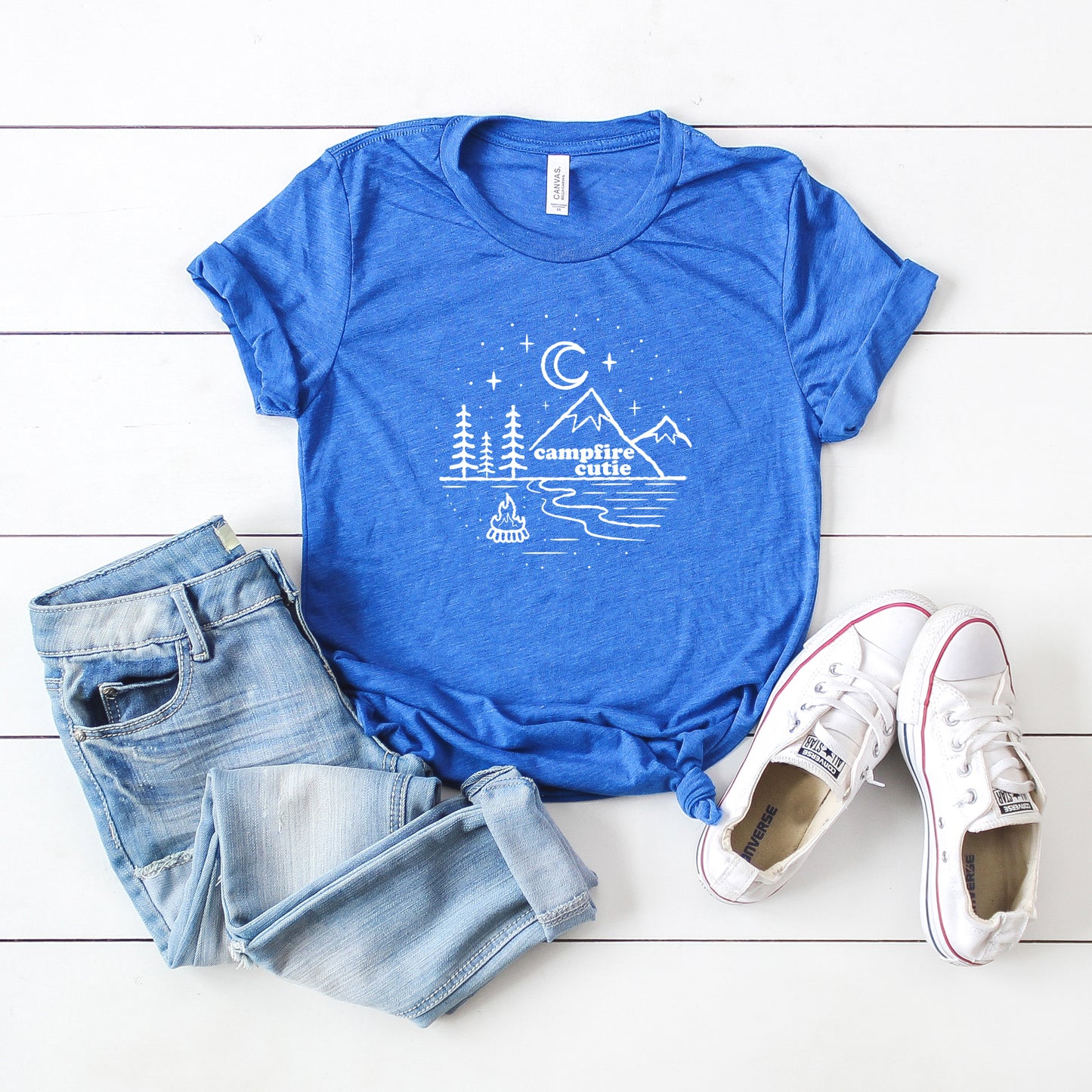 Campfire Cutie Mountains | Short Sleeve Graphic Tee