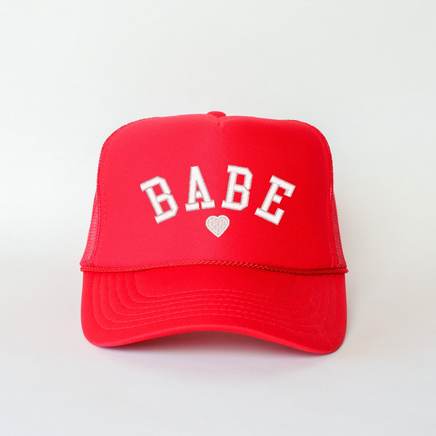 Embroidered Babe Heart | Foam Trucker Hat