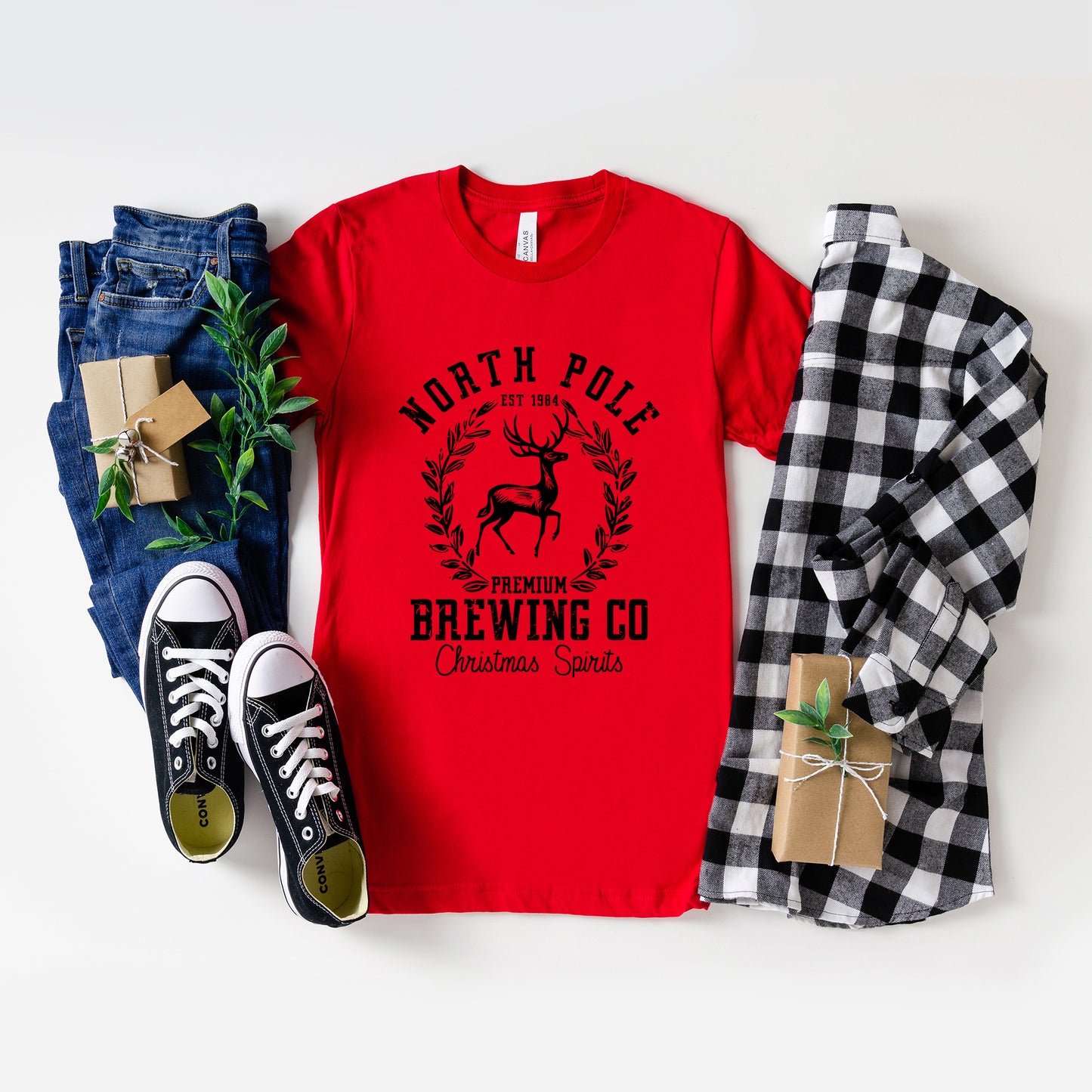 North Pole Brewing Co | Short Sleeve Crewneck