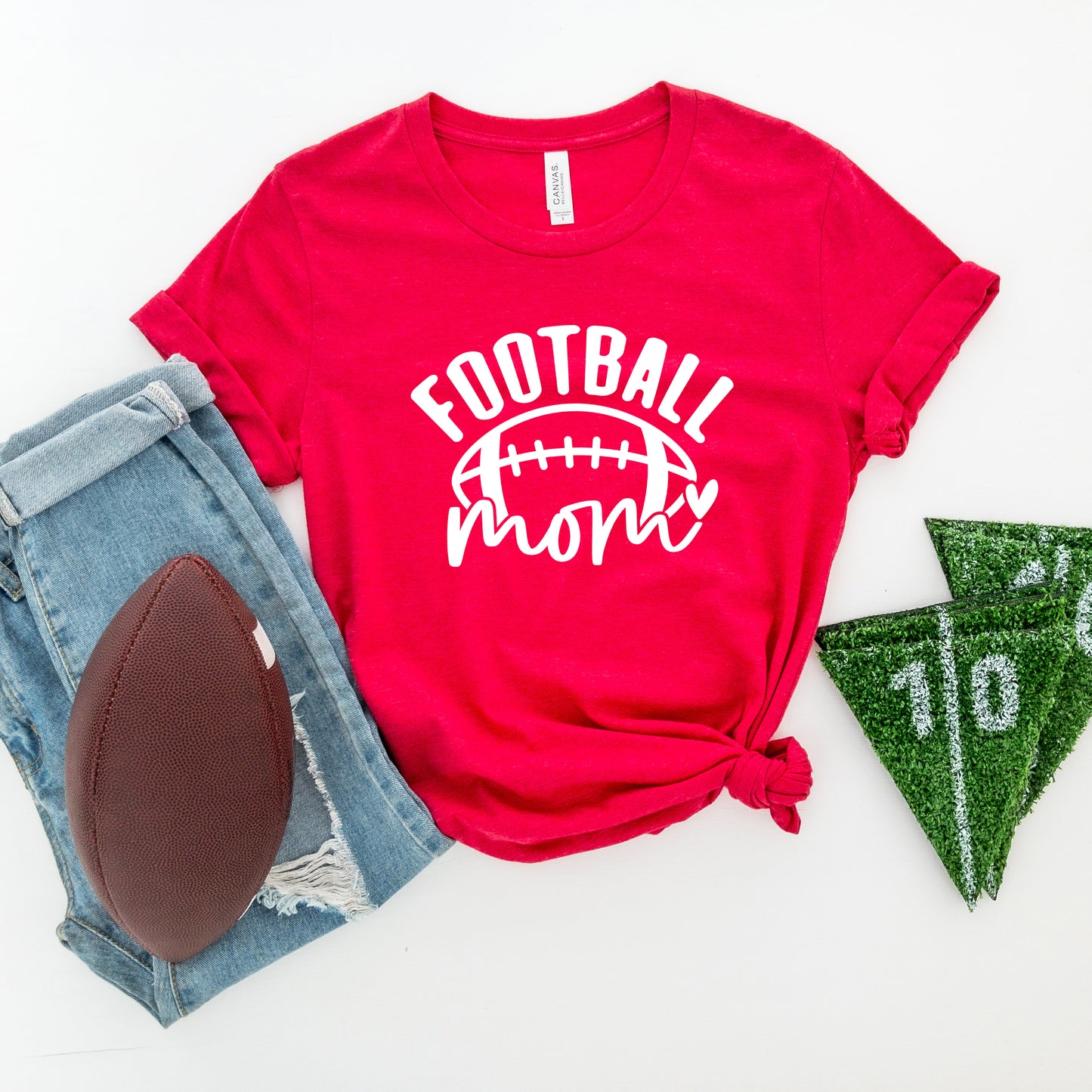 Football Mom | Short Sleeve Graphic Tee – Simply Sage Market