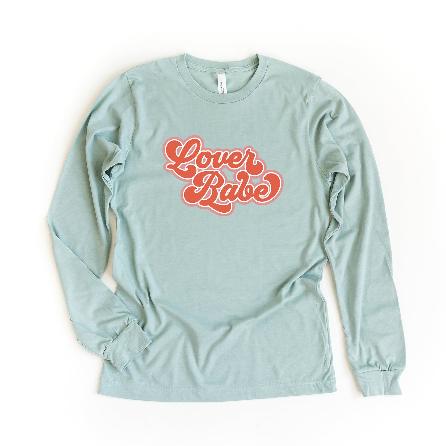 Lover Babe Retro | Long Sleeve Crew Neck