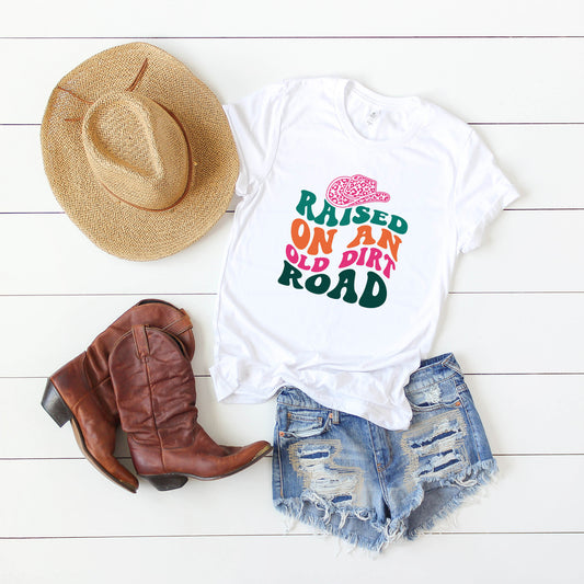 Raised On An Old Dirt Road Hat | Short Sleeve Graphic Tee