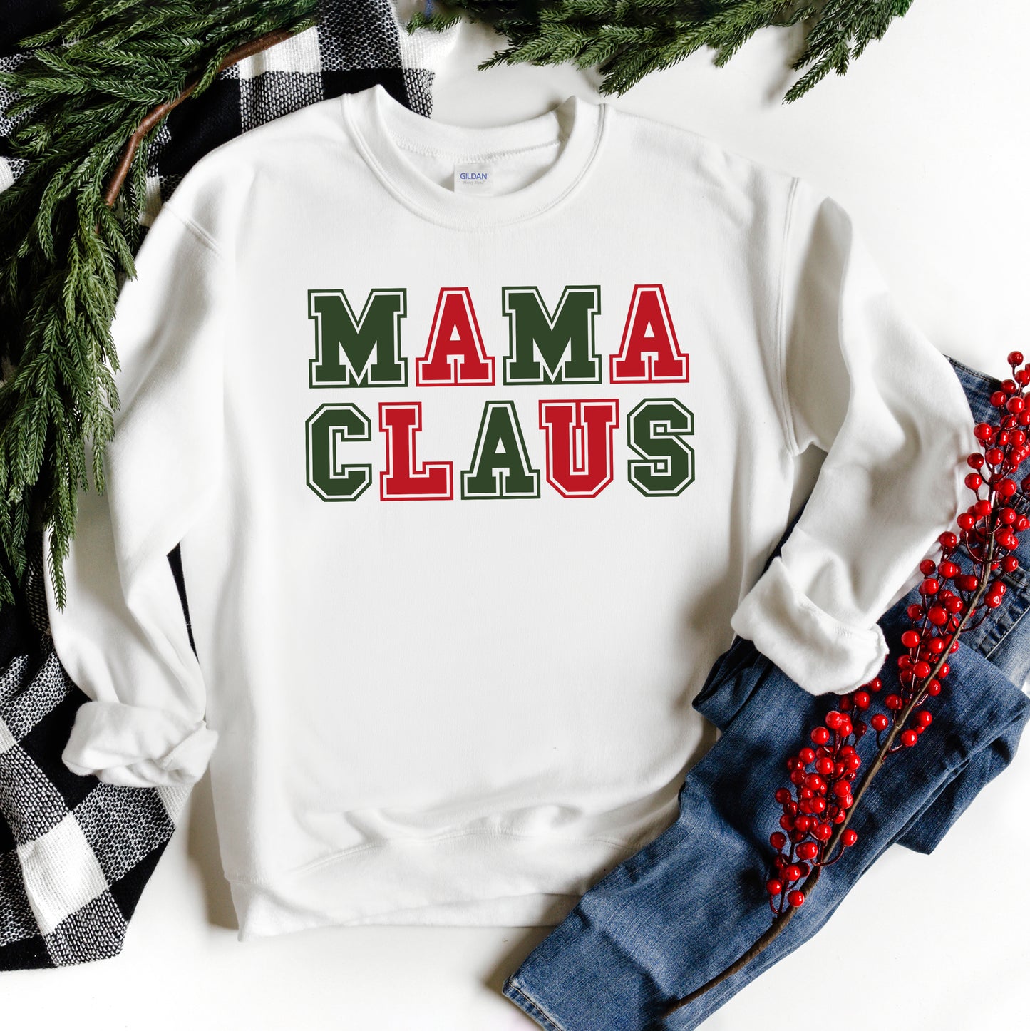 Mama Claus Colorful | Sweatshirt