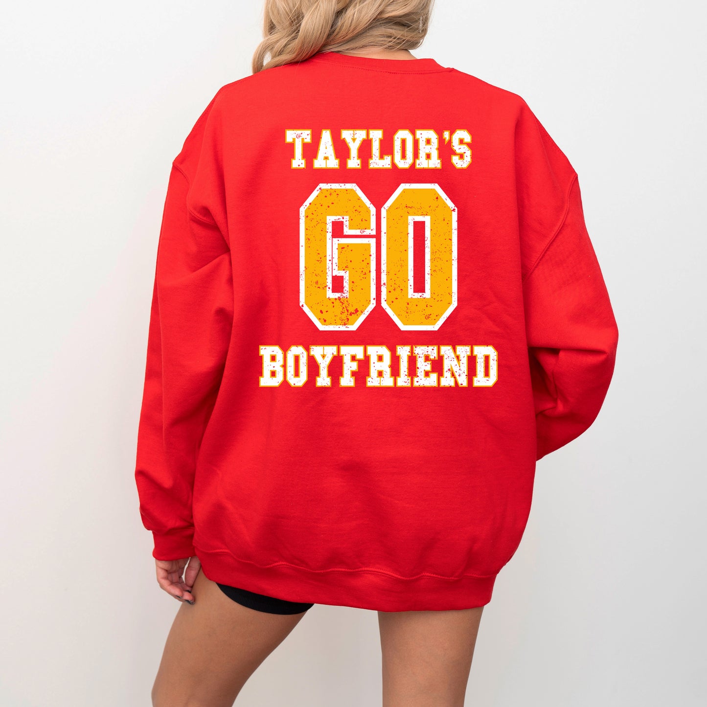 Taylor's Football Era Front and Back | Sweatshirt