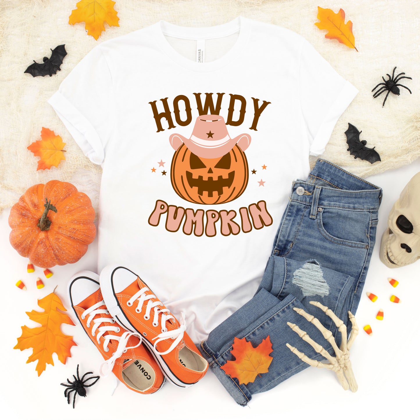 Howdy Pumpkin | Short Sleeve Crew Neck