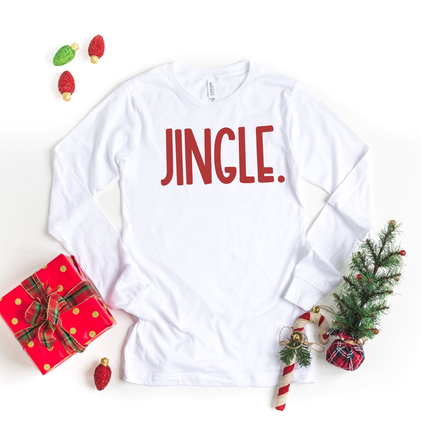 Jingle Bold | Long Sleeve Crew Neck