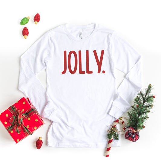 Jolly Bold | Long Sleeve Crew Neck