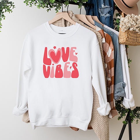 Love Vibes Stars | Sweatshirt