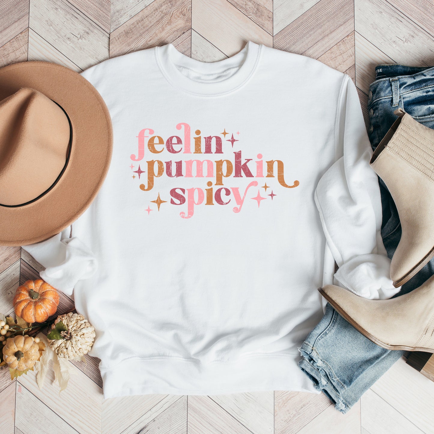 Feelin Pumpkin Spicy | Sweatshirt