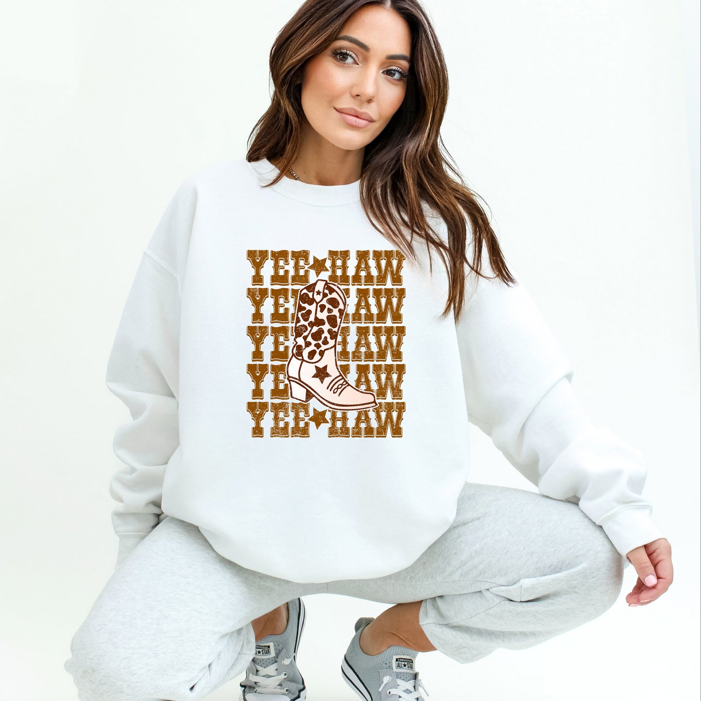 Yeehaw Boot | Sweatshirt