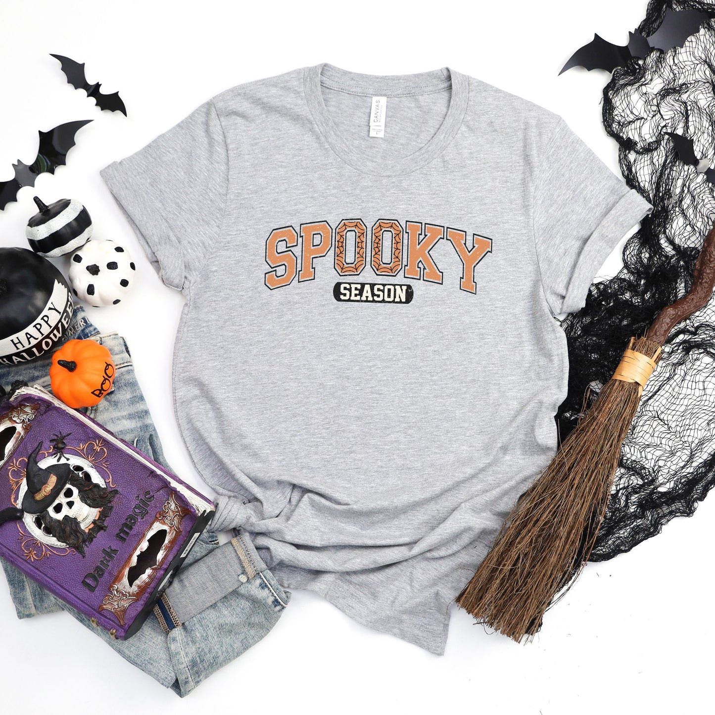 Spooky Season Web | Short Sleeve Crew Neck