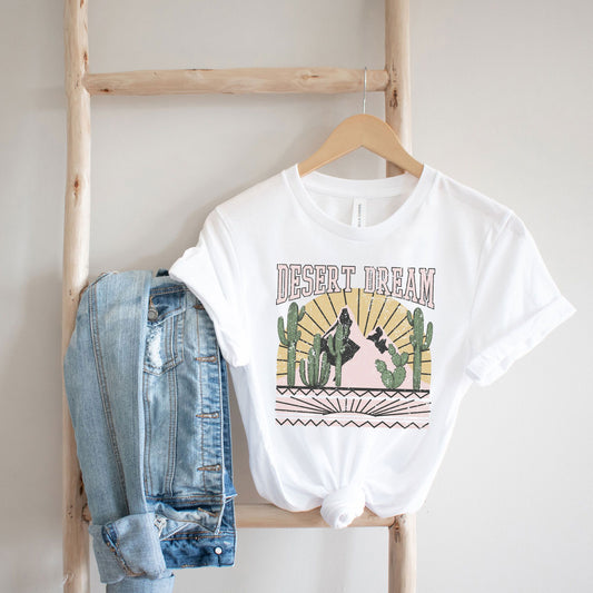 Desert Dreaming Pink | Short Sleeve Graphic Tee