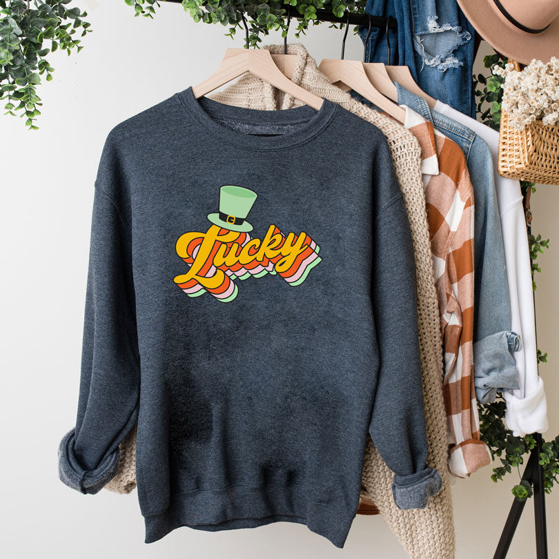 Retro Lucky Hat | Sweatshirt