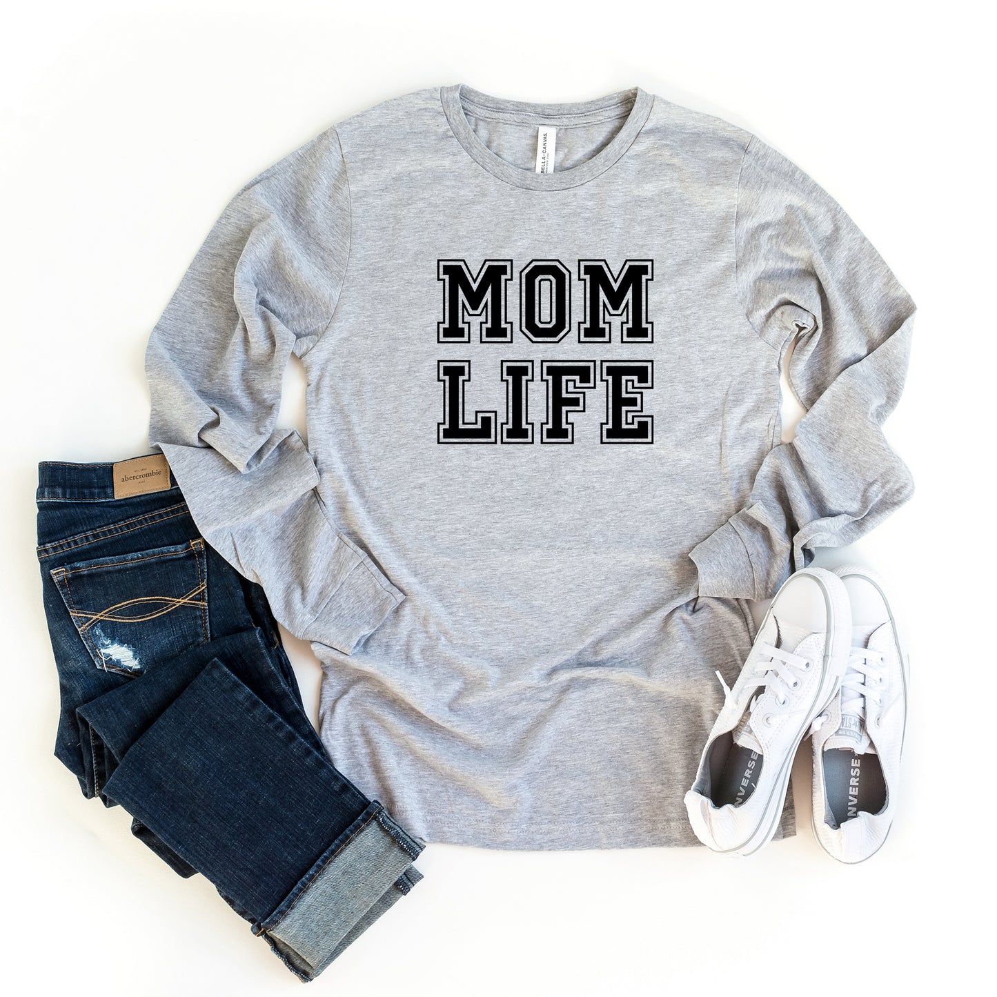 Mom Life | Long Sleeve Graphic Tee