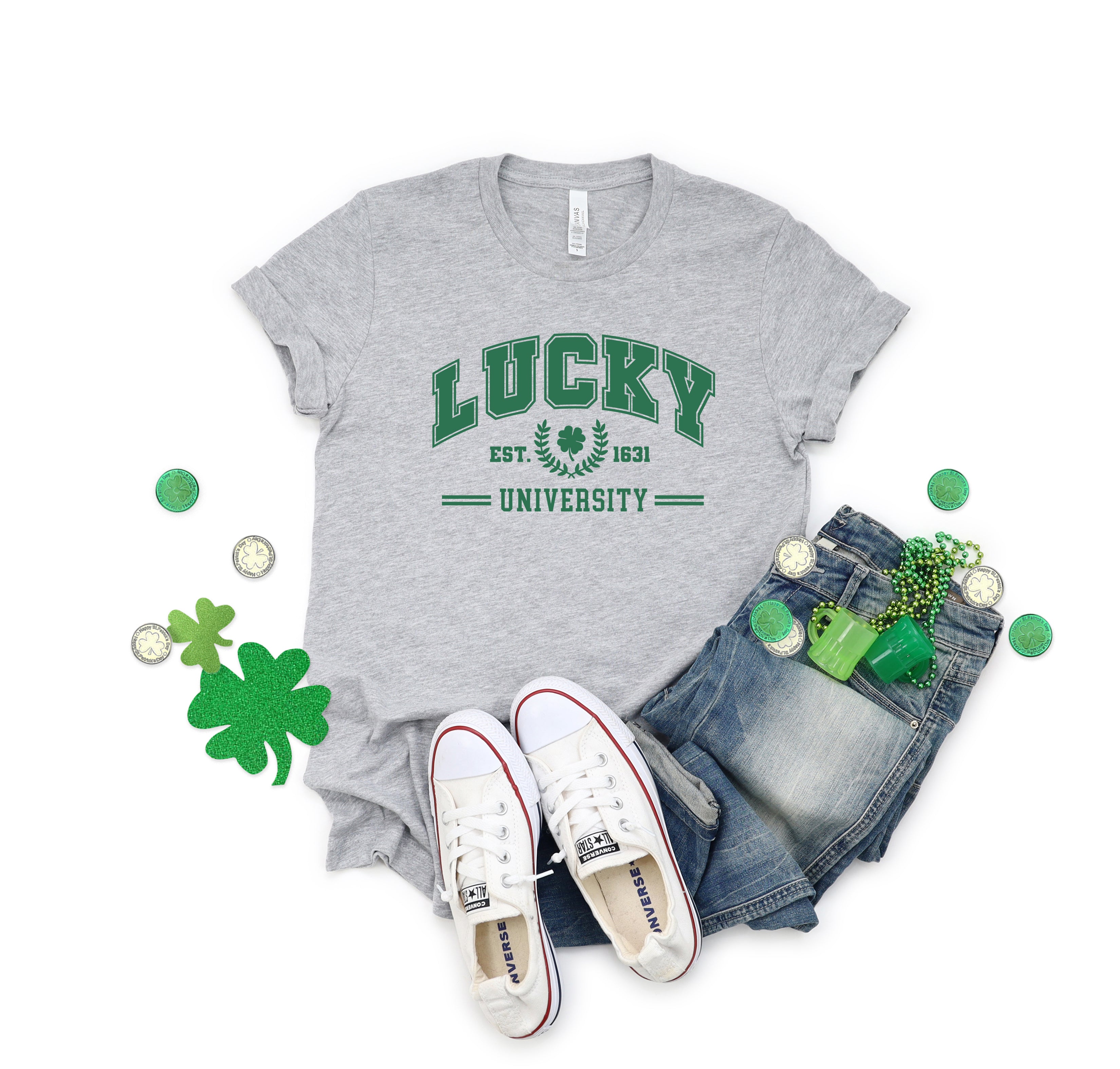 Lucky University | Short Sleeve Graphic Tee – Simply Sage Market