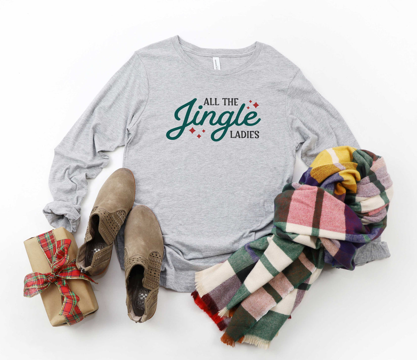 Jingle Ladies | Long Sleeve Graphic Tee