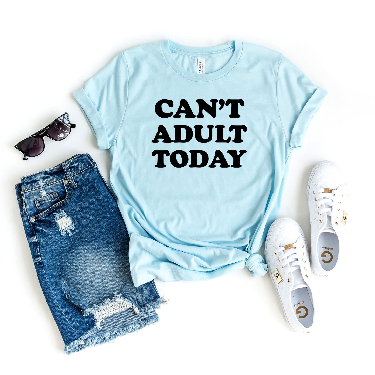 Can't Adult Today Bold | Short Sleeve Graphic Tee