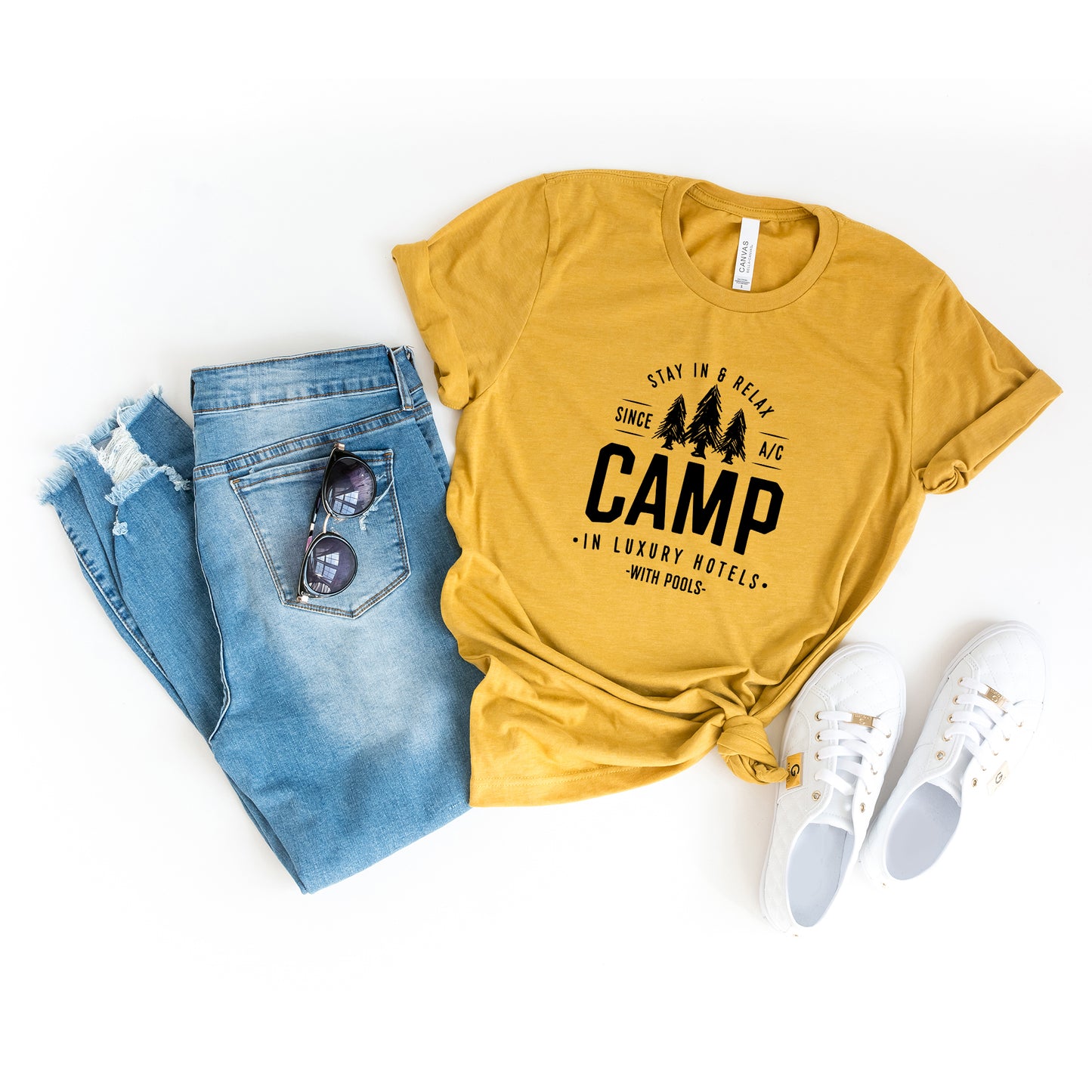 Camp In Luxury Hotels | Short Sleeve Graphic Tee