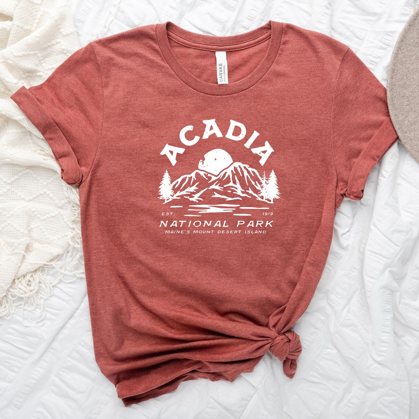 Vintage Acadia National Park | Short Sleeve Graphic Tee
