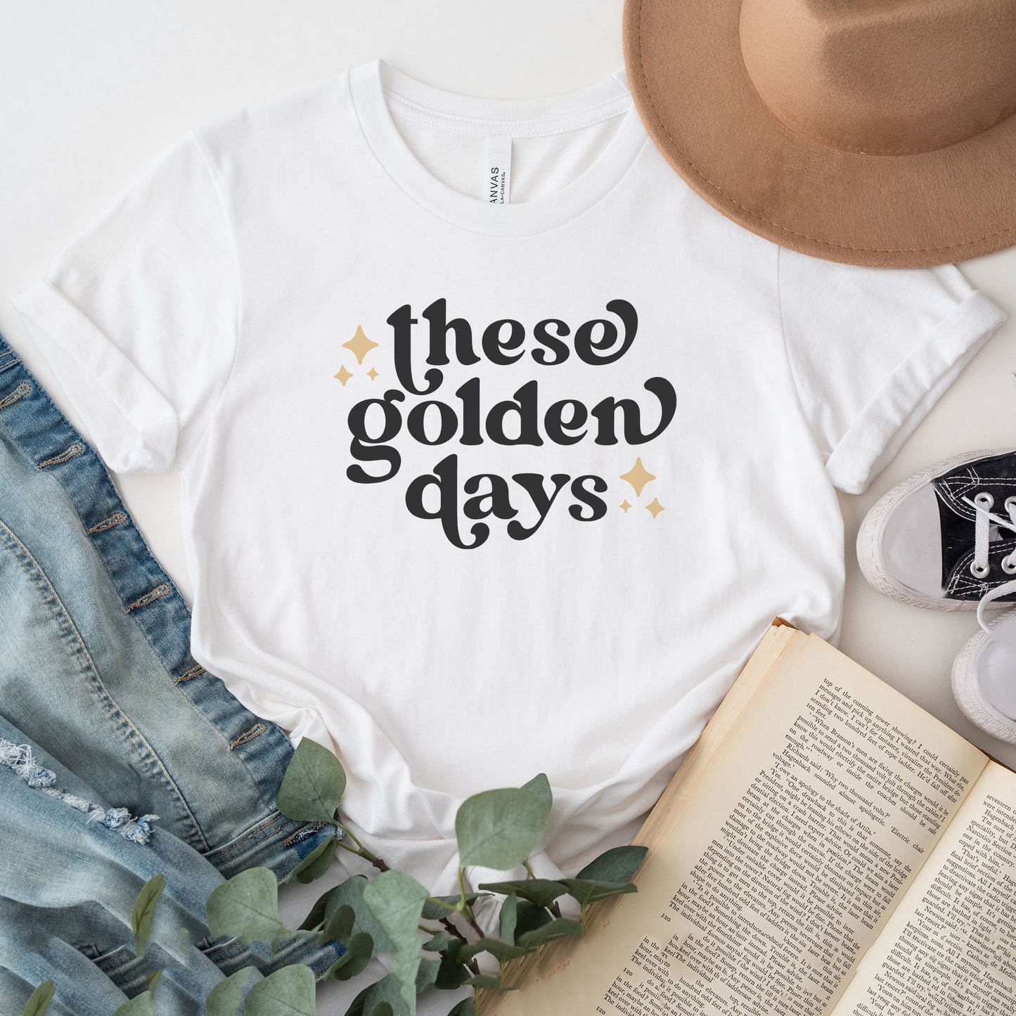 These Golden Days | Short Sleeve Graphic Tee