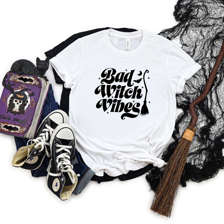 Bad Witch Vibes | Short Sleeve Crew Neck