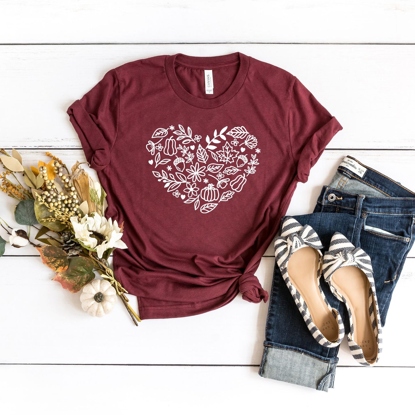 Fall Heart | Short Sleeve Graphic Tee