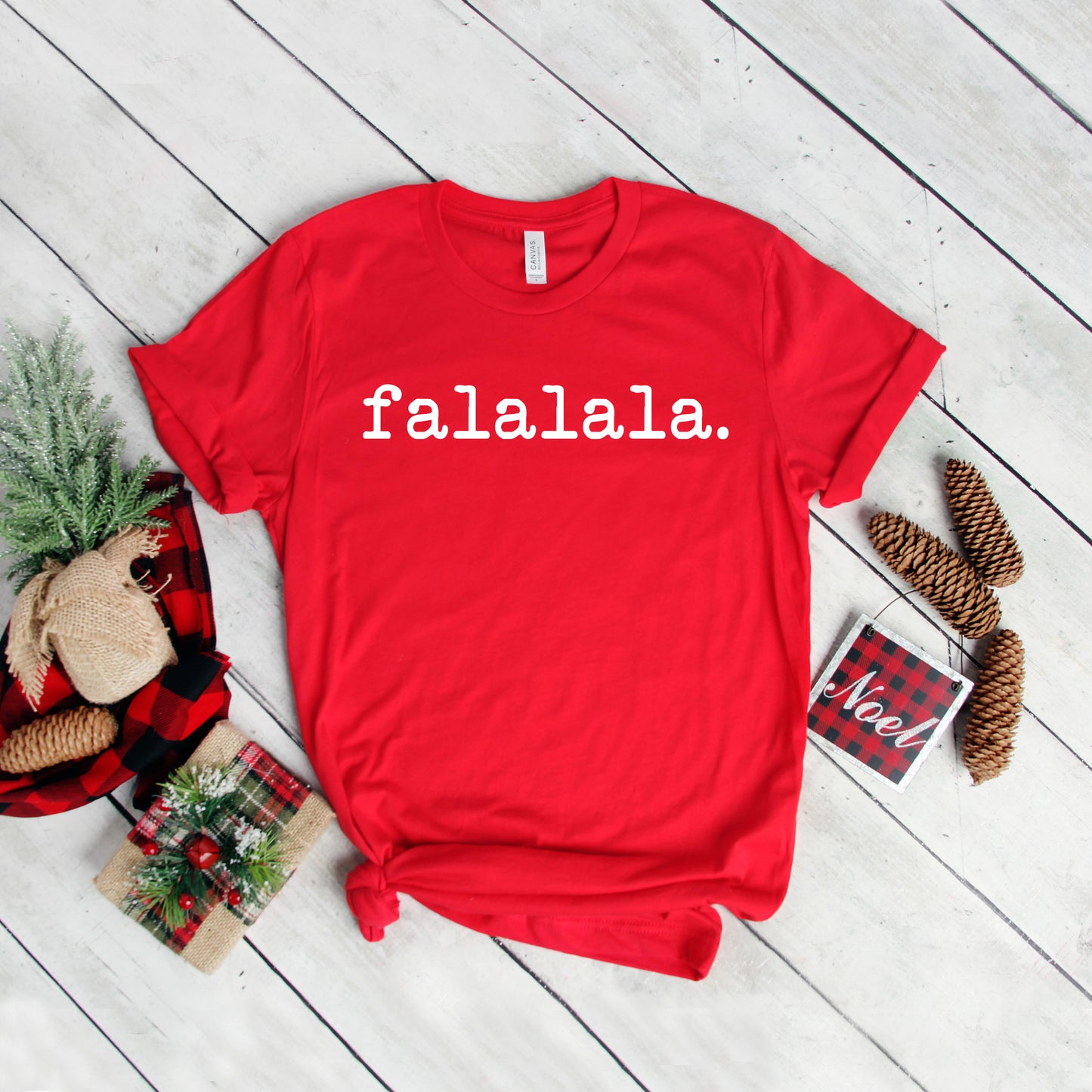 Falalala - Typewriter | Short Sleeve Graphic Tee